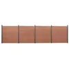 Image de vidaXL Schuttingpaneelset 699x186 cm HKC bruin3211832