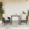 Image de Ensembles canapés, fauteuils et tables de jardin VIDAXL Résine 3 pieces