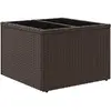 Image de vidaXL, Table d'appoint + desserte de jardin, Nayla