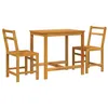 Image de Salon de jardin VIDAXL Bois 6 personnes 3 pieces