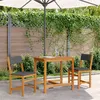 Image de vidaXL Ensemble de balcon avec coussins 3 pcs bois massif d'acacia, ensemble de meubles de jardin, ensemble de meubles de 365856