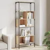 Image de vidaXL Bibliothèque 5 niveaux chêne sonoma 76x33x188,5 cm 839004