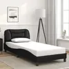 Image de vidaXL Cadre de Lit sans Matelas Hvar, Lit Rembourré, Sommier à Lattes, Lit Simple, Lit Adulte de Chambre à Coucher 3207967