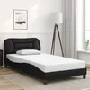 Image de vidaXL Cadre de Lit sans Matelas Hvar, Lit Rembourré, Sommier à Lattes, Lit Simple, Lit Adulte de Chambre à Coucher 3207981