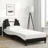 Image de vidaXL Cadre de Lit Viana sans Matelas, Lit Rembourré, Sommier à Lattes, Lit Simple, Lit Adulte de Chambre à Coucher 3208059