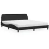 Image de vidaXL Bed met matras kunstleer zwart 180x200 cm3208457