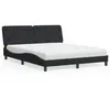 Image de vidaXL Lit avec Matelas, Lit Rembourré avec Coussin de Tête de Lit, Lit Double, Lit Adulte de Chambre à Coucher Intérieur, 3208666