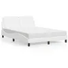 Image de vidaXL Lit avec Matelas, Lit Rembourré avec Coussin de Tête de Lit, Lit Double, Lit Adulte, Meuble de Chambre à Coucher 3208853