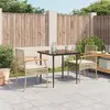 Image de vidaXL Ensemble à Manger de Jardin avec Coussins 3 pcs, Table et Chaise de Terrasse, Meubles de Patio, Mobilier d'Extérieur, 3213624