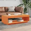 Image de vidaXL Table Basse, Bout de Canapé avec Rangement, Table d'Appoint, Meuble de Salon Salle de Séjour Intérieur, Moderne, Cire 844135