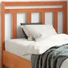 Image de vidaXL Tête de lit cire marron 100 cm bois massif de pin 844178