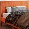 Image de vidaXL Tête de lit cire marron 150 cm bois massif de pin 844242