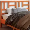 Image de vidaXL Hoofdbord 150 cm massief grenenhout wasbruin844262