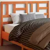 Image de vidaXL Tête de lit cire marron 160 cm bois massif de pin 844263