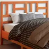 Image de Tête de lit cire marron 180 cm bois massif de pin