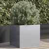 Image de vidaXL Jardinière argenté 49x47x46 cm acier galvanisé841569