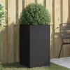 Image de Jardinière noir 42x38x75 cm acier