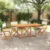 Image de vidaXL Chaises de jardin pliables lot de 4 blanc crème tissu, chaise de metteur en scène pliante, chaise de metteur en scène de camping, chaise de metteur en scène pliable