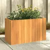 Image de Jardinière 59x27,5x35 cm bois massif d acacia