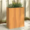 Image de Jardinière 59x27,5x70 cm bois massif d acacia