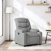 Image de Fauteuil inclinable Gris clair Tissu
