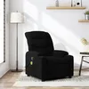 Image de vidaXL Fauteuil de massage, relaxation tissunoir