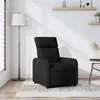 Image de vidaXL Fauteuil réglable tissunoir