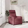 Image de vidaXL Fauteuil réglable tissu bordeaux