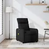 Image de vidaXL Fauteuil de massage, relaxation tissunoir