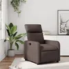 Image de vidaXL Fauteuil réglable similicuir marron