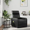 Image de vidaXL Fauteuil de Massage Inclinable, Chaise avec Repose-pieds, Siège avec Dossier et Accoudoirs Salle de Séjour, Moderne, 374190