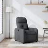 Image de Fauteuil inclinable Gris foncé Tissu