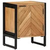 Image de Table de Chevet 40x30x50 cm Bois Massif Acacia