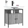 Image de vidaXL Armoire Lavabo de Salle de Bain, Placard sous Vasque avec Porte, Meuble de Rangement, Organisateur de Toilette 842439