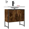 Image de vidaXL Armoire Lavabo de Salle de Bain, Placard sous Vasque avec Porte, Meuble de Rangement, Organisateur de Toilette 842458