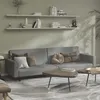 Image de vidaXL Canapé-lit à 2 places gris clair velours