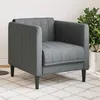 Image de Fauteuil gris foncé tissu