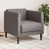 Image de vidaXL Fauteuil taupe tissu372600