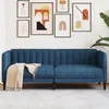 Image de vidaXL Canapé à 2 Places, Sofa avec Pieds, Canapé Rembourré avec Accoudoirs et Dossier, Meuble de Chambre à Coucher 372610