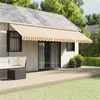 Image de vidaXL Vervangingsdoek voor luifel gestreept 6x3 m meerkleurig367742
