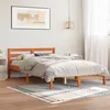 Image de vidaXL Bedframe zonder matras massief grenenhout wasbruin 150x200 cm844146