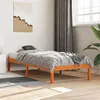 Image de Cadre de lit sans matelas cire marron 90x200 cm bois pin massif