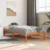 Image de vidaXL Bedframe zonder matras massief grenenhout wasbruin 100x200 cm844851
