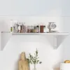 Image de vidaXL Wandschap 100x45x31 cm roestvrijstaal zilverkleurig30272