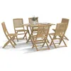 Image de vidaXL 7-delige Tuinset massief acaciahout3214237