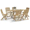 Image de vidaXL 7-delige Tuinset massief acaciahout3214240