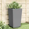 Image de vidaXL Jardinières 4 pcs, Pot de Fleurs de Jardin, Bac à Plantes de Terrasse, Boîte de Plantation d'Extérieur pour Légumes 367852