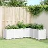 Image de vidaXL Plantenbak 160x120x53 cm polypropeen wit367864