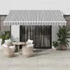 Image de vidaXL Luifel automatisch uittrekbaar 400x300 cm antraciet en wit3216037