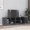 Image de vidaXL Meubles TV 2 pcs anthracite 67x39x44 cm acier, banc TV, meuble télé, meuble multimédia, buffet TV, meuble hifi, 841696